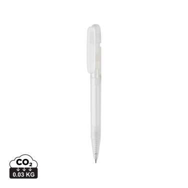 Logotrade corporate gift picture of: Devin GRS certified RABS pen transparent