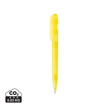 Logo trade advertising products picture of: Devin GRS certified RABS pen transparent