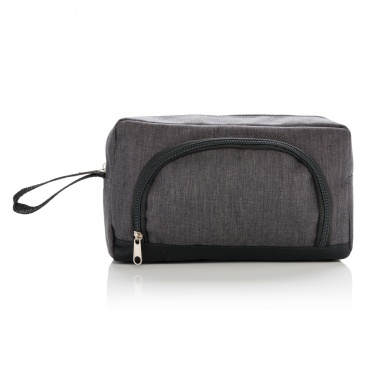 Logo trade promotional items image of: Classic two tone toiletry bag