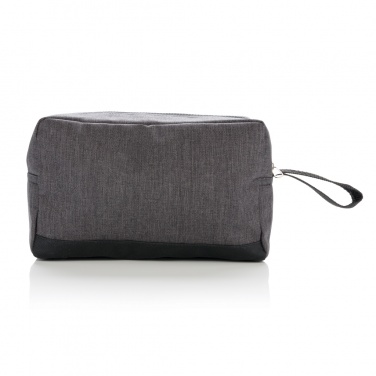 Logo trade corporate gift photo of: Classic two tone toiletry bag