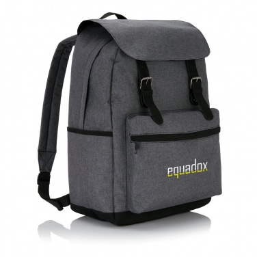 Logotrade promotional merchandise photo of: Laptop backpack with magnetic buckle straps