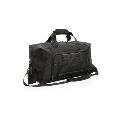 Logo trade promotional merchandise picture of: Swiss Peak AWARE™ RPET Voyager weekend bag