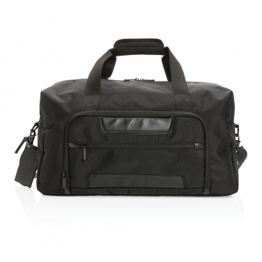 Logo trade corporate gifts image of: Swiss Peak AWARE™ RPET Voyager weekend bag