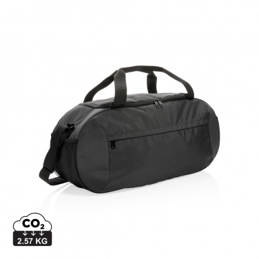 Logo trade corporate gift photo of: Impact AWARE™ RPET modern sports duffel