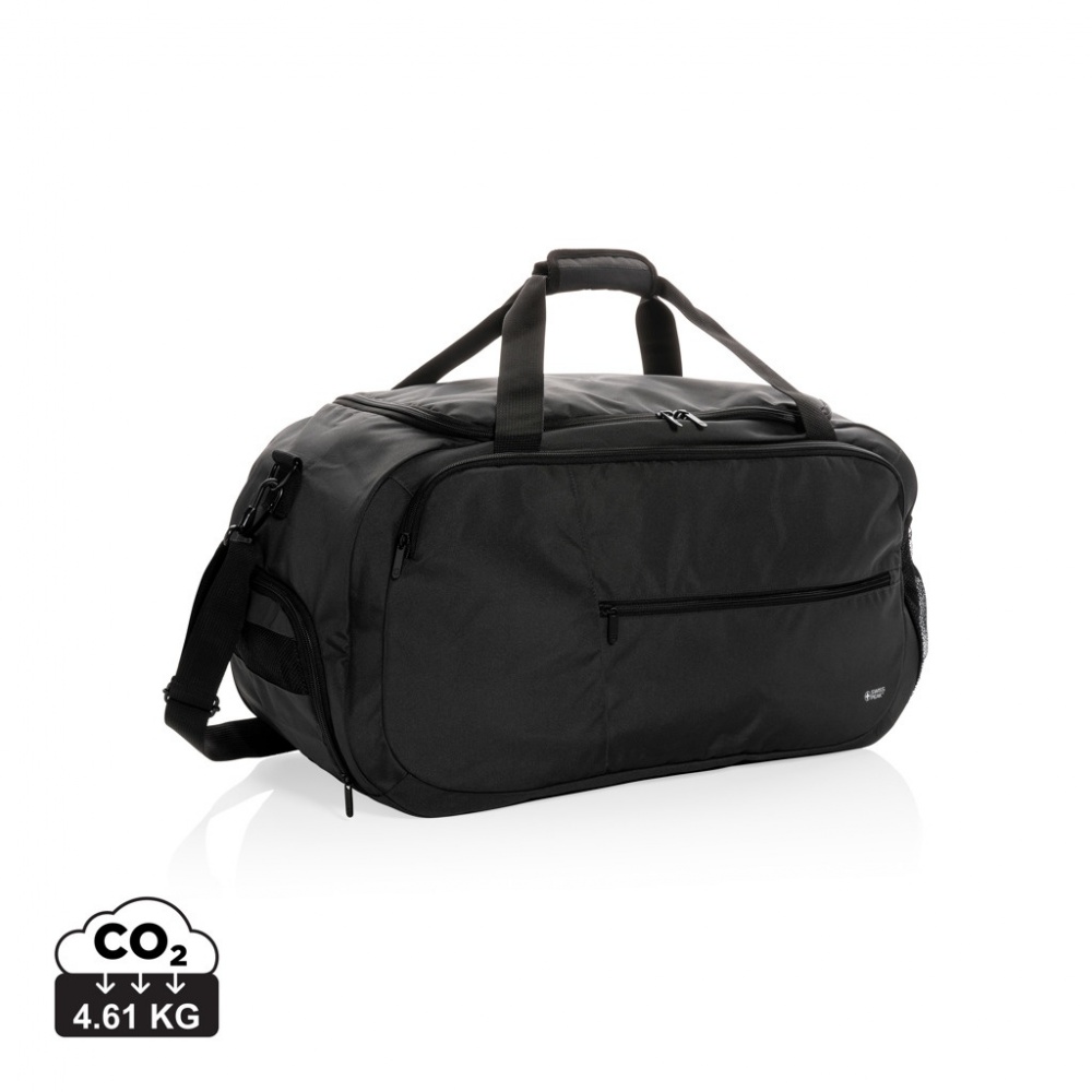 Logotrade promotional giveaways photo of: Swiss Peak AWARE™ RPET sports duffel bag