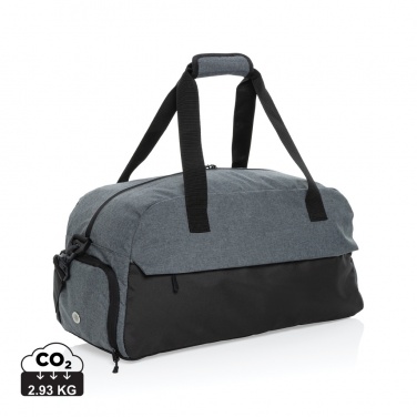 Logotrade promotional item picture of: Kazu AWARE™ RPET basic weekend duffel