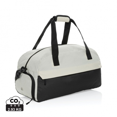 Logo trade corporate gifts picture of: Kazu AWARE™ RPET basic weekend duffel