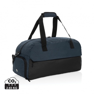 Logo trade promotional merchandise picture of: Kazu AWARE™ RPET basic weekend duffel