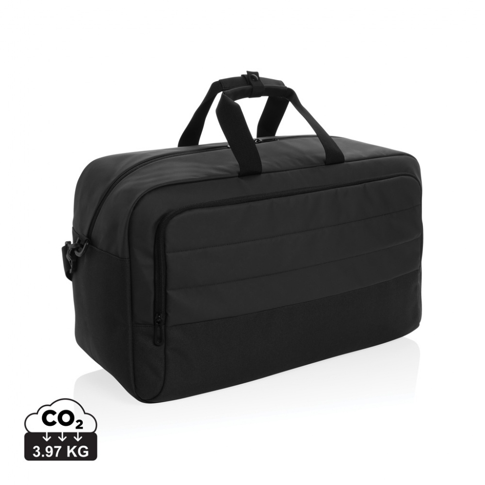 Logotrade promotional gift image of: Armond AWARE™ RPET weekend duffel bag