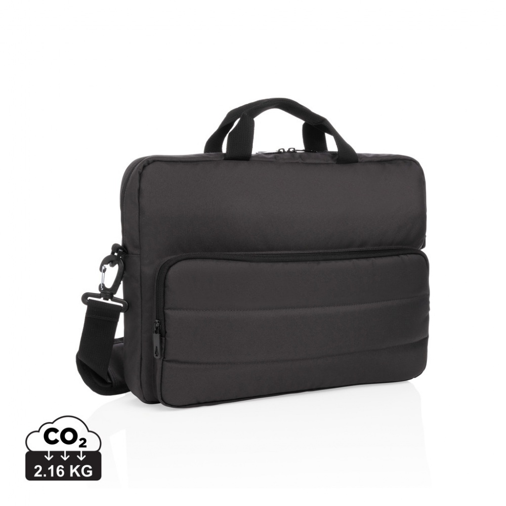 Logotrade corporate gift picture of: Impact AWARE™ RPET 15.6" laptop bag