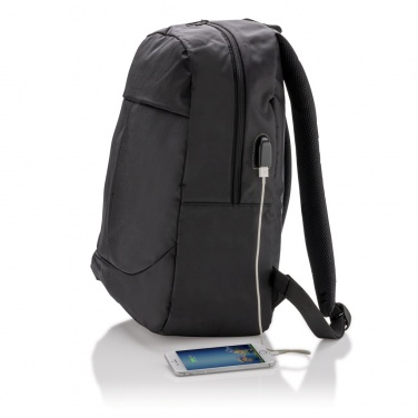 Logotrade corporate gift image of: Power USB laptop backpack