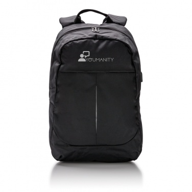 Logo trade promotional giveaway photo of: Power USB laptop backpack