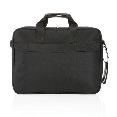 Logo trade corporate gift photo of: Swiss Peak AWARE™ RPET Voyager 15.6" laptop bag