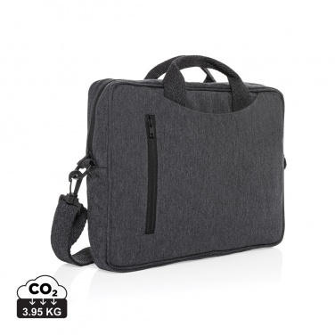 Logotrade advertising product image of: Laluka AWARE™ recycled cotton 15.4 inch laptop bag