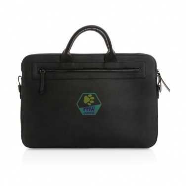 Logo trade promotional items picture of: Swiss Peak GRS recycled PU 14 inch laptop bag