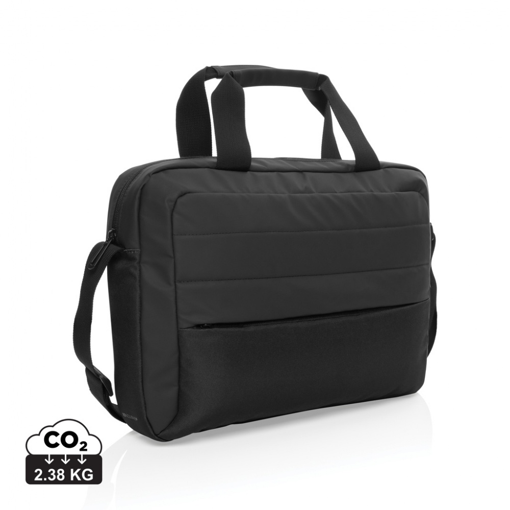 Logotrade promotional giveaway image of: Armond AWARE™ RPET 15.6 inch laptop bag