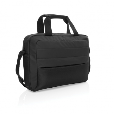 Logo trade corporate gifts image of: Armond AWARE™ RPET 15.6 inch laptop bag