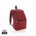 Classic two tone backpack, red