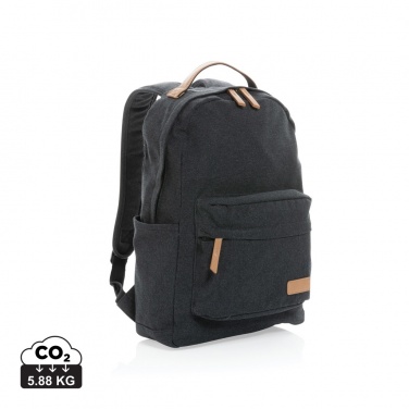 Logotrade promotional item image of: Impact AWARE™ 16 oz. recycled canvas backpack