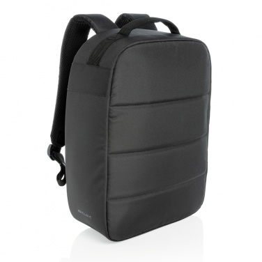 Logo trade promotional products image of: Impact AWARE™ RPET anti-theft 15.6" laptop backpack