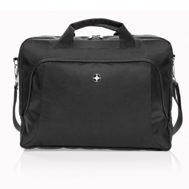 Logo trade promotional giveaways picture of: Deluxe 15” laptop bag