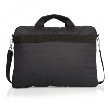 Logo trade promotional merchandise photo of: Deluxe 15” laptop bag