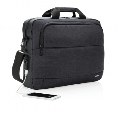 Logo trade promotional merchandise picture of: Modern 15” laptop bag