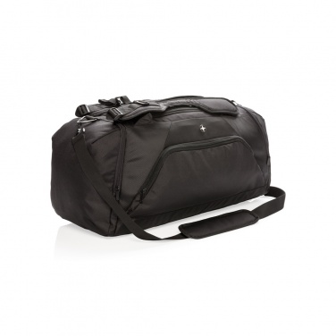 Logotrade promotional gift picture of: Swiss Peak RFID sports duffel & backpack