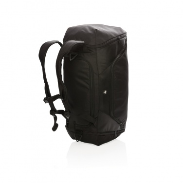 Logotrade promotional item picture of: Swiss Peak RFID sports duffel & backpack