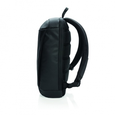 Logo trade promotional gifts image of: Madrid anti-theft RFID USB laptop backpack PVC free