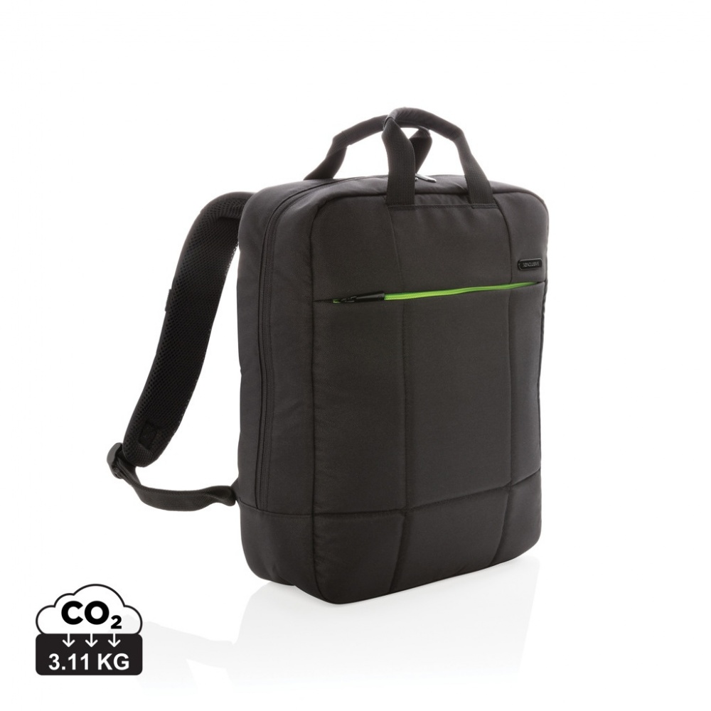 Logo trade advertising product photo of: Soho business RPET 15.6" laptop backpack PVC free