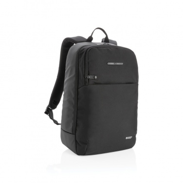 Logotrade advertising product image of: Swiss Peak laptop backpack with UV-C steriliser pocket