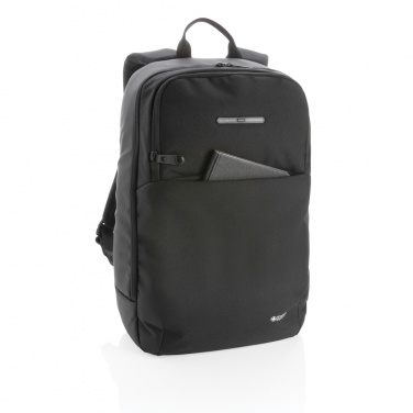 Logo trade advertising products picture of: Swiss Peak laptop backpack with UV-C steriliser pocket