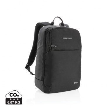 Logotrade business gift image of: Swiss Peak laptop backpack with UV-C steriliser pocket