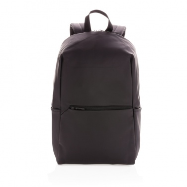 Logotrade promotional product picture of: Smooth PU 15.6"laptop backpack