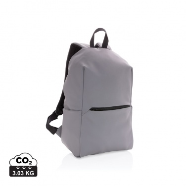 Logotrade promotional products photo of: Smooth PU 15.6"laptop backpack