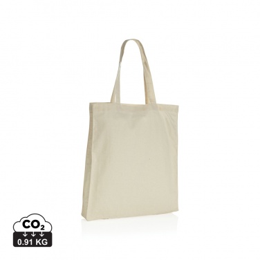 Logotrade advertising products photo of: Impact AWARE™ Recycled cotton tote w/bottom 145g