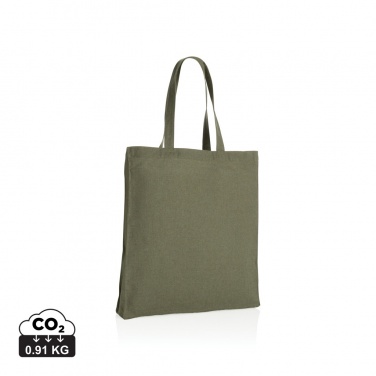 Logo trade corporate gifts picture of: Impact AWARE™ Recycled cotton tote w/bottom 145g