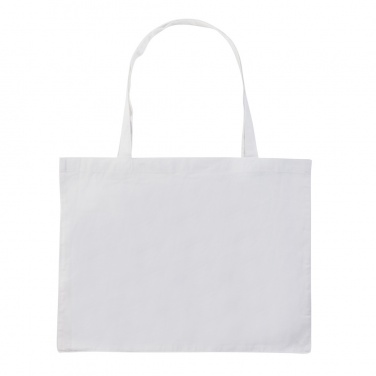 Logotrade promotional item image of: Impact AWARE™ Recycled cotton shopper 145g