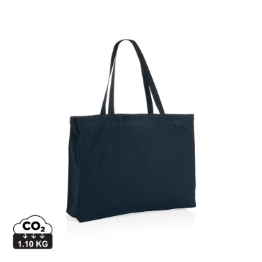 Logo trade corporate gift photo of: Impact AWARE™ Recycled cotton shopper 145g