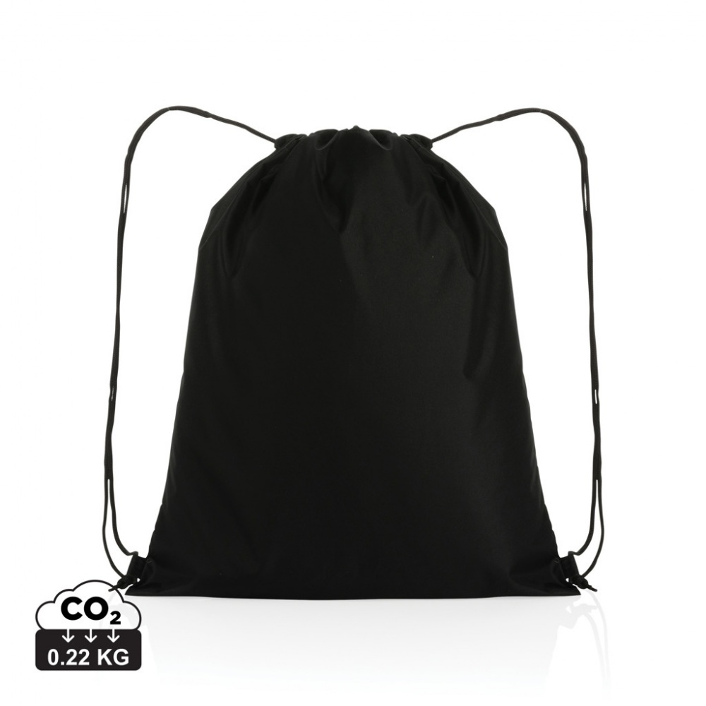 Logo trade promotional products picture of: Impact AWARE™ RPET 190T drawstring bag