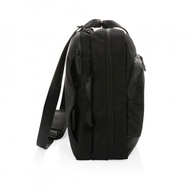 Logo trade promotional giveaways picture of: Swiss Peak Aware™ executive 2-in-1 laptop backpack