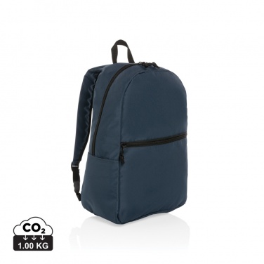 Logotrade advertising products photo of: Impact AWARE™ RPET lightweight backpack