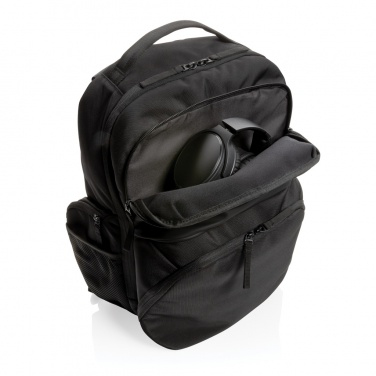 Logotrade promotional giveaway picture of: Swiss Peak AWARE™ RPET 15.6 inch commuter backpack