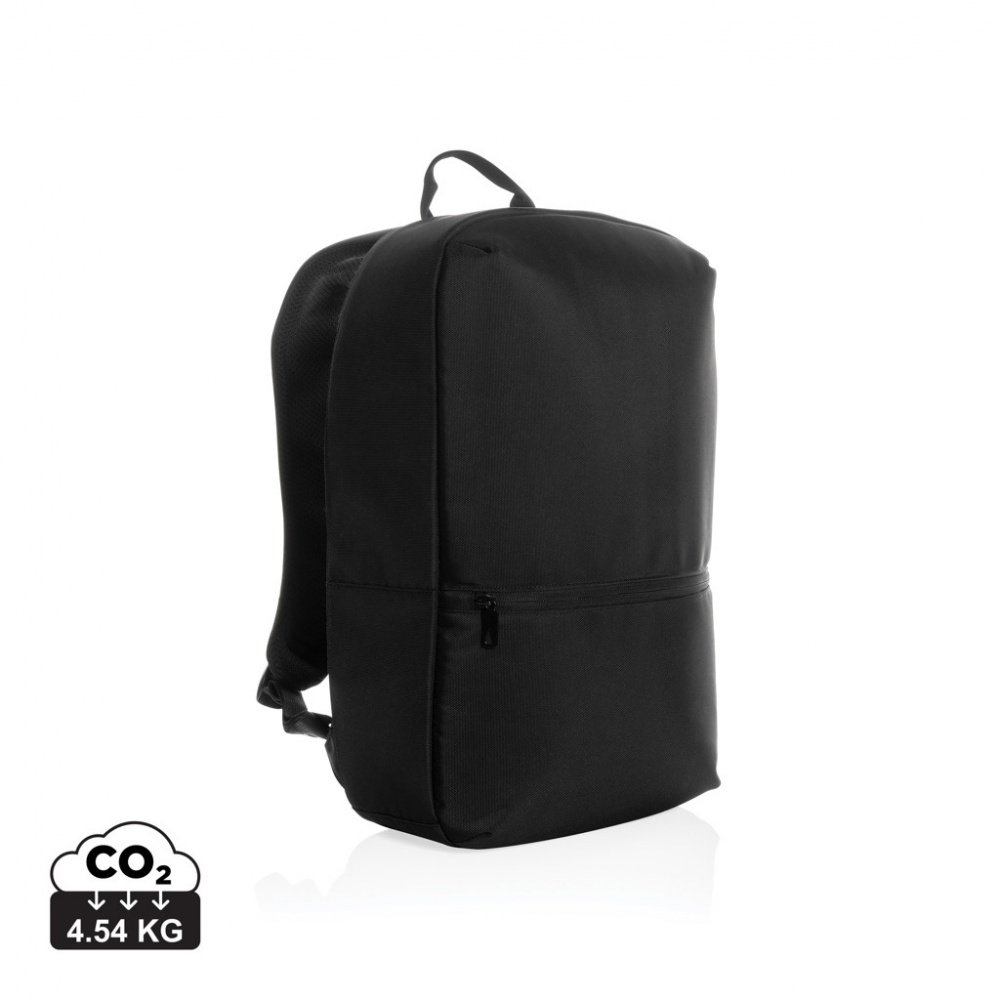 Logotrade promotional merchandise photo of: Impact AWARE™ 1200D Minimalist 15.6 inch laptop backpack