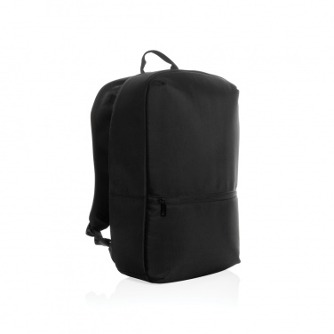 Logotrade promotional giveaway picture of: Impact AWARE™ 1200D Minimalist 15.6 inch laptop backpack