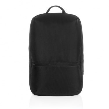 Logo trade business gifts image of: Impact AWARE™ 1200D Minimalist 15.6 inch laptop backpack