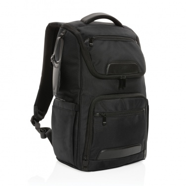 Logotrade promotional giveaways photo of: Swiss Peak AWARE™ RPET Voyager 15.6" laptop backpack