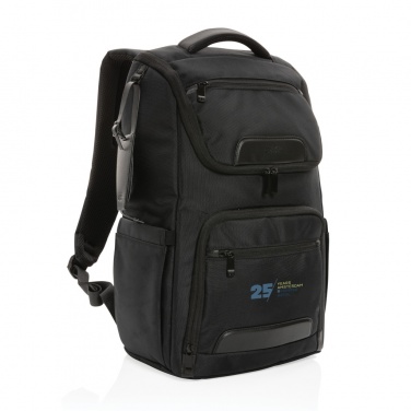 Logotrade corporate gift picture of: Swiss Peak AWARE™ RPET Voyager 15.6" laptop backpack