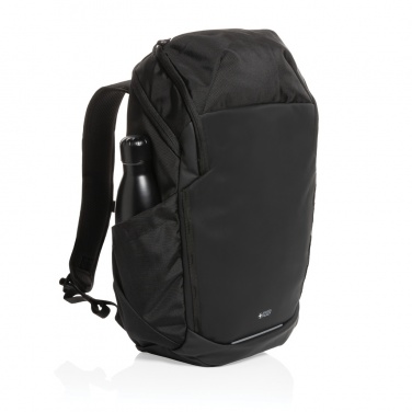 Logo trade business gift photo of: Swiss Peak AWARE™ RPET 15.6 inch business backpack